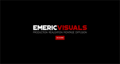 Desktop Screenshot of emeric-visuals.com
