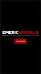 Mobile Screenshot of emeric-visuals.com